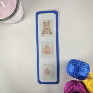 Macis laminált nagy könyvjelző