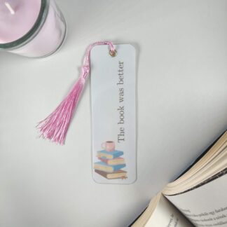 The book was better laminált könyvjelző