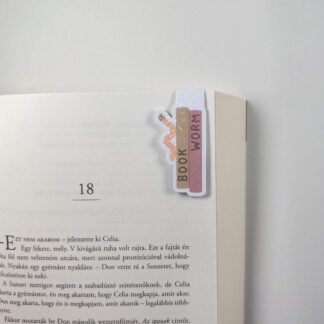 Book worm mágneses könyvjelző