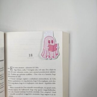 Olvasó szellem mágneses könyvjelző