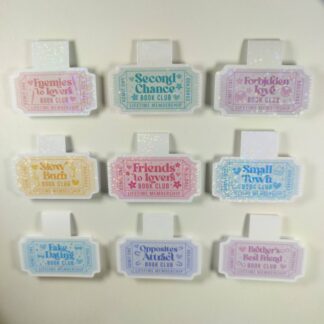 A kedvenc műfajod mágneses könyvjelző