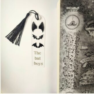 The bat boys fóliázott könyvjelző