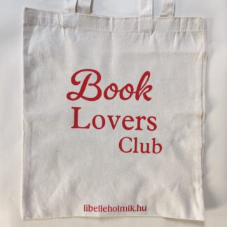 "Book lovers club" vászon szatyor