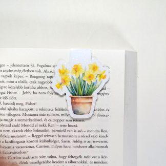 Nárciszok mágneses könyvjelző